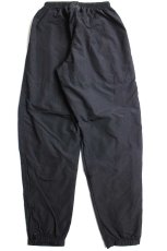 画像3: 10 米軍 U.S.ARMY ロゴ刺繍 APFU トレーニング ナイロンパンツ 黒 L/R★147 IPFU (3)