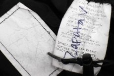 画像6: 10 米軍 U.S.ARMY ロゴ刺繍 APFU トレーニング ナイロンパンツ 黒 S/S★132 IPFU (6)