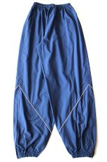 画像3: 00s 米軍 U.S.AIR FORCE PTU トレーニング ナイロンパンツ 紺 M/S★80 IPFU (3)