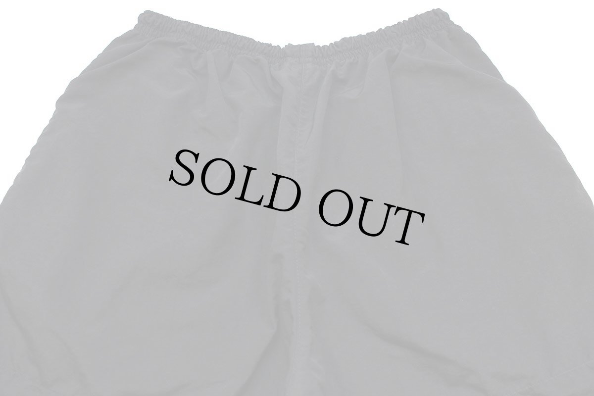 画像5: 10 米軍 U.S.ARMY ロゴ刺繍 APFU トレーニング ナイロンパンツ 黒 S/S★133 IPFU (5)