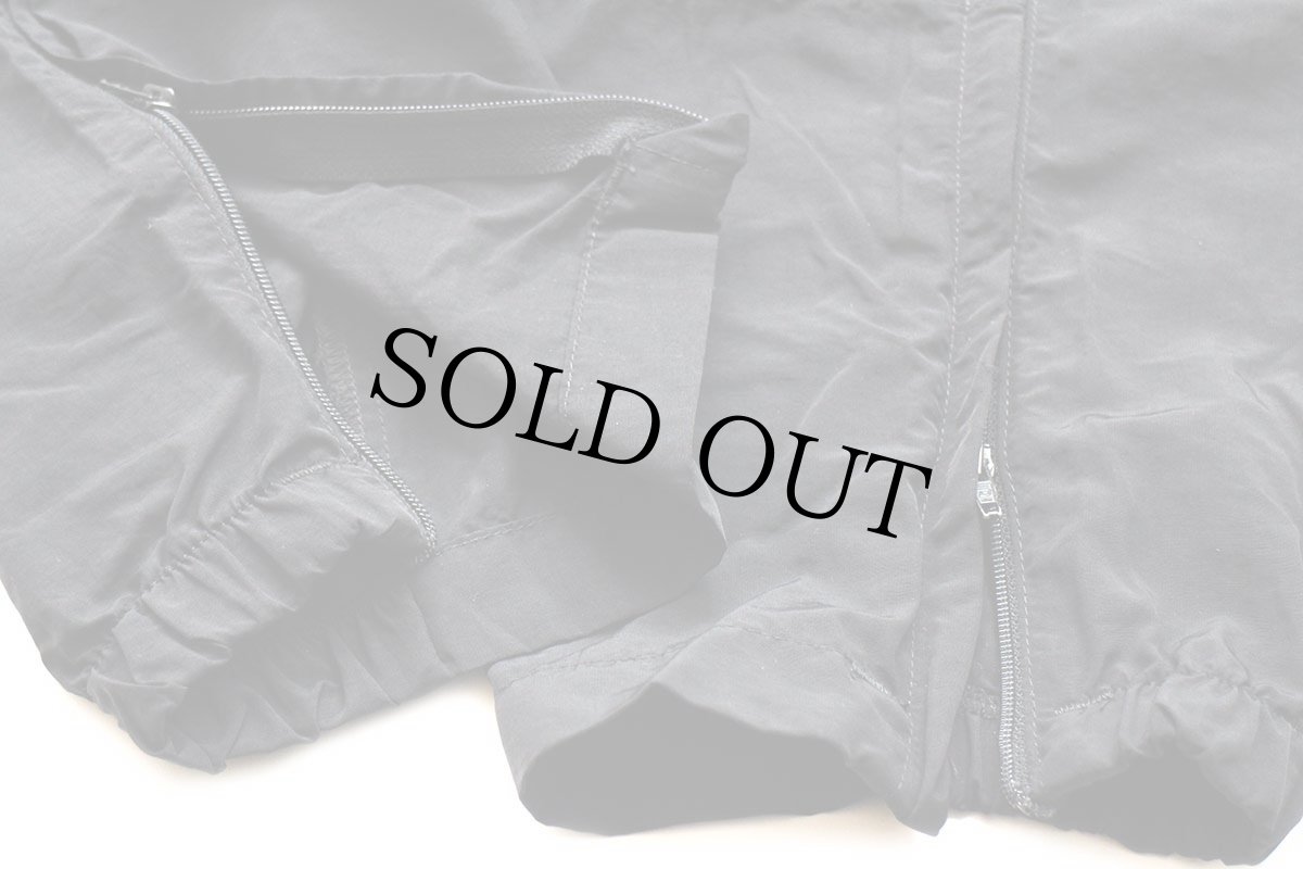 画像7: 11 米軍 U.S.ARMY ロゴ刺繍 APFU トレーニング ナイロンパンツ 黒 M/S★138 IPFU (7)