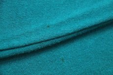 画像7: 90s USA製 L.L.Bean 無地 コットンニット セーター エメラルドグリーン M (7)