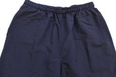 画像4: USA製 米軍 パッチ付き トレーニング ナイロンパンツ 黒 L★126 (4)