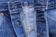 画像9: 70s USA製 Levi'sリーバイス 501 シングル 66前期 デニムパンツ ヒゲ W36 (9)