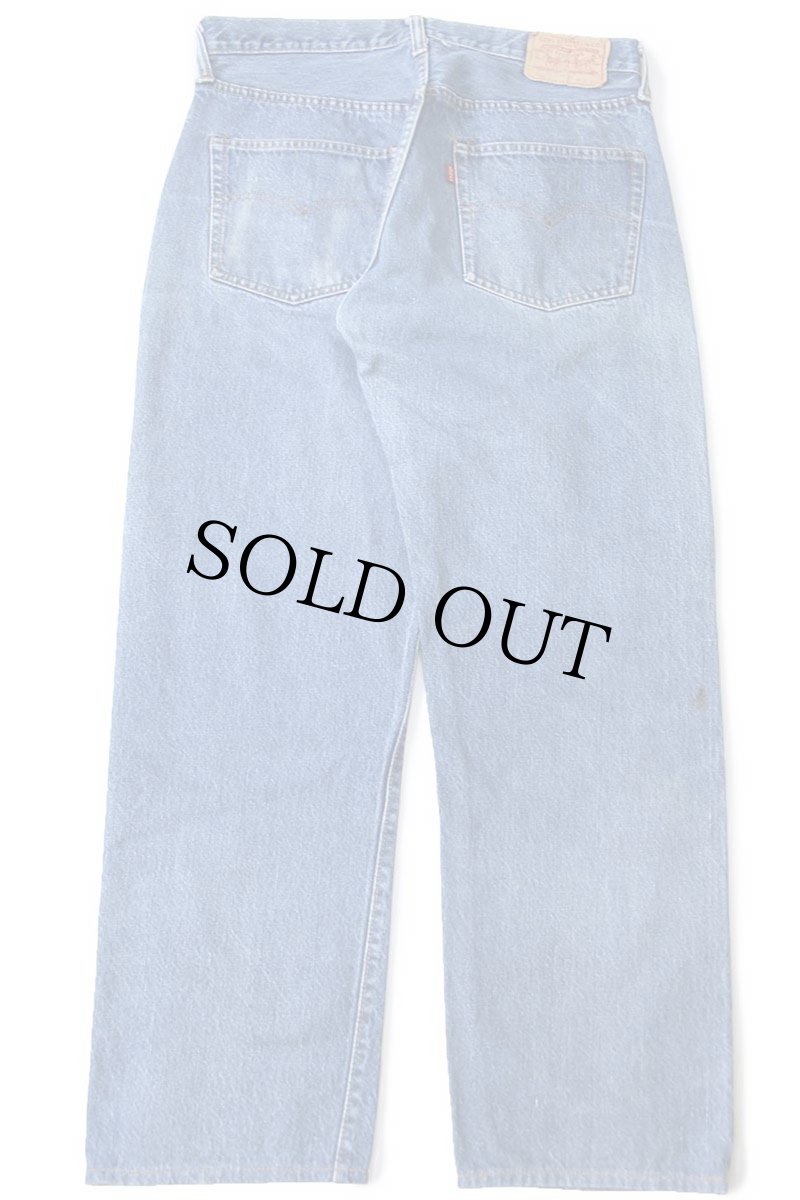 画像3: 80s USA製 Levi'sリーバイス 501 66後期 デニムパンツ W36 (3)
