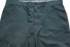 画像4: 90s USA製 RED KAPレッドキャップ PT50 ペンキ飛び ワークパンツ スプルースグリーン 38★フリスコ (4)