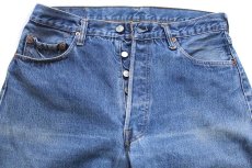 画像4: 80s USA製 Levi'sリーバイス 501 66後期 デニムパンツ W36 (4)