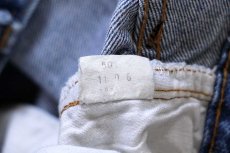 画像8: 80s USA製 Levi'sリーバイス 501 66後期 デニムパンツ W36 (8)