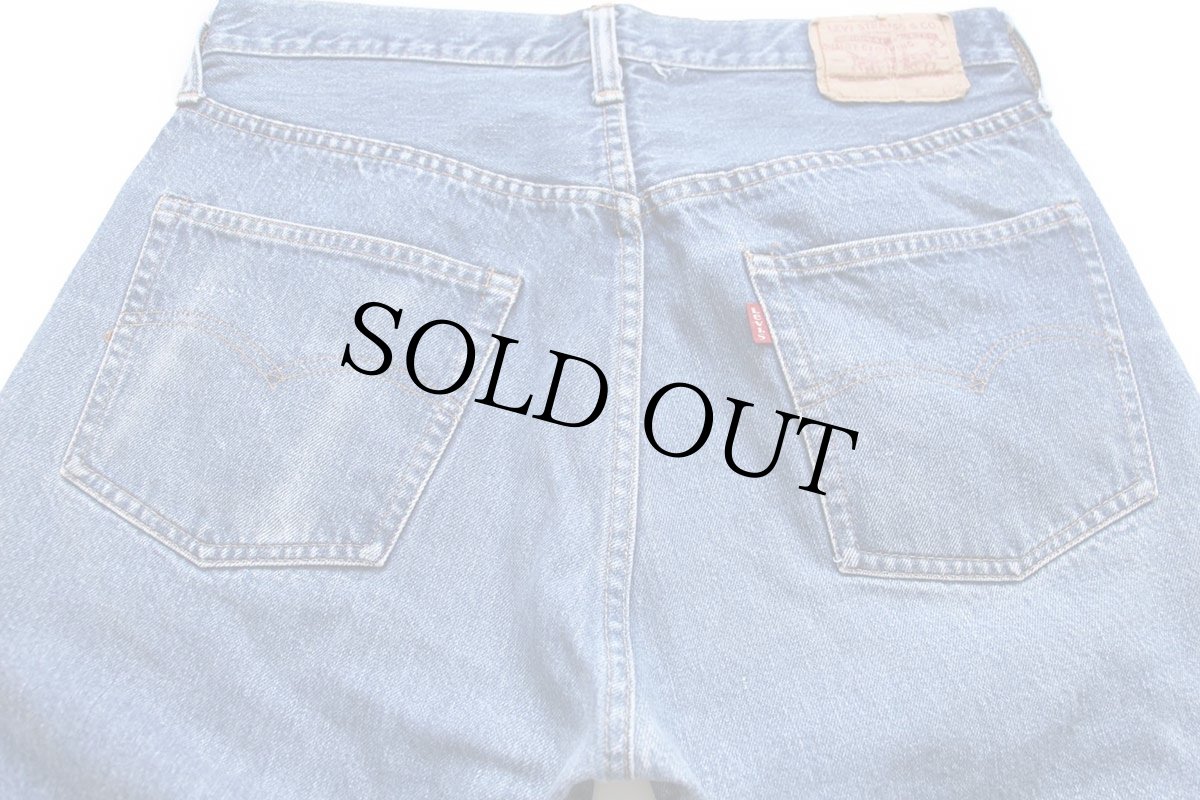 画像5: 80s USA製 Levi'sリーバイス 501 66後期 デニムパンツ W36 (5)