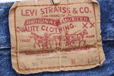 画像6: 80s USA製 Levi'sリーバイス 501 66後期 デニムパンツ W36 (6)