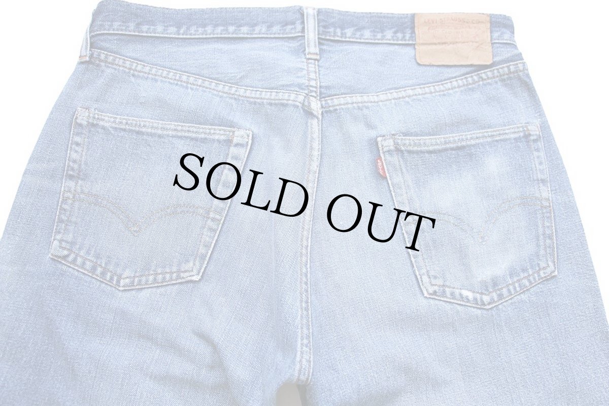 画像5: 70s USA製 Levi'sリーバイス 501 シングル 66前期 デニムパンツ ヒゲ W36 (5)