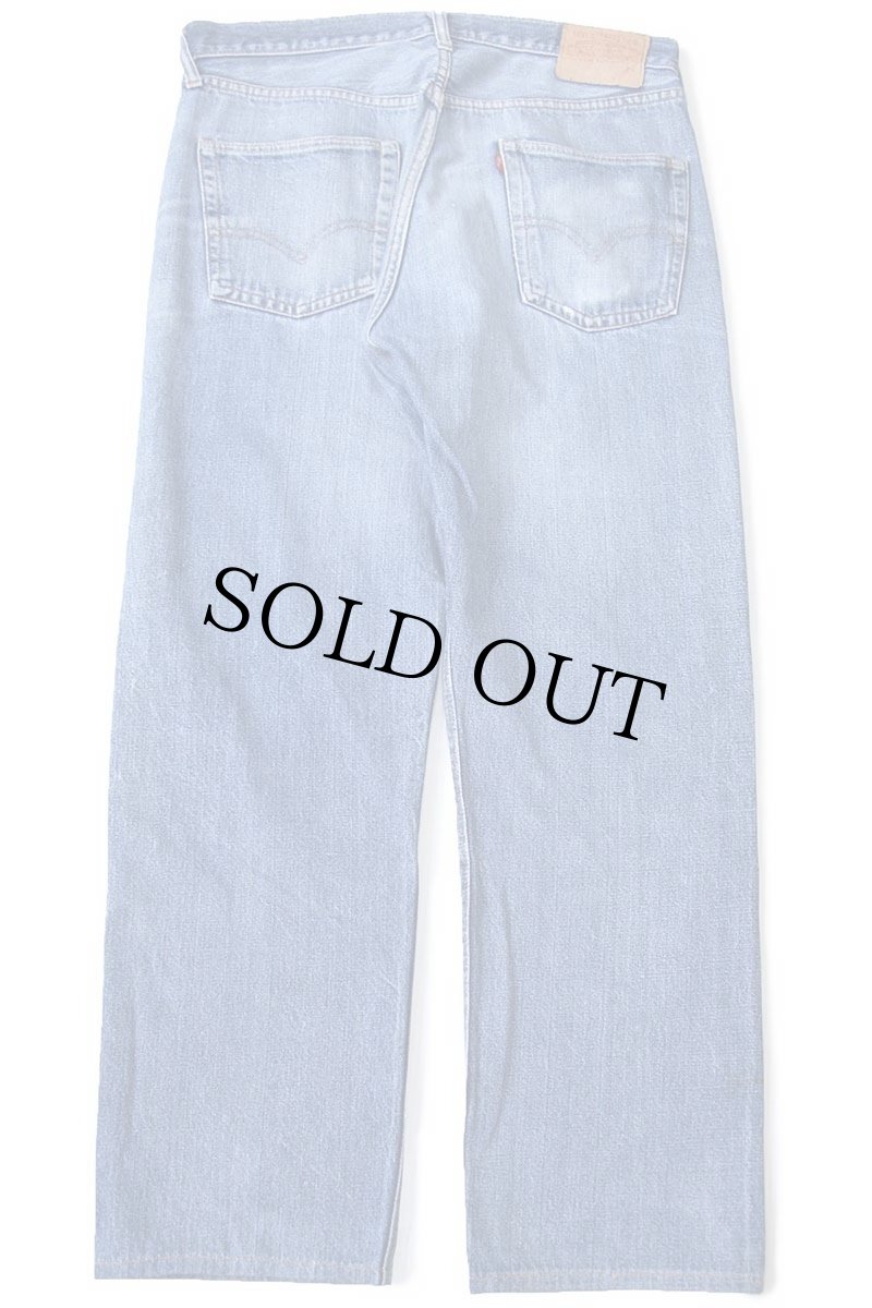 画像3: 70s USA製 Levi'sリーバイス 501 シングル 66前期 デニムパンツ ヒゲ W36 (3)