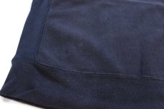 画像6: 90s USA製 JANSPORTジャンスポーツ VANDERBILT 刺繍 リバースウィーブ スウェット 黒 フェード XL (6)