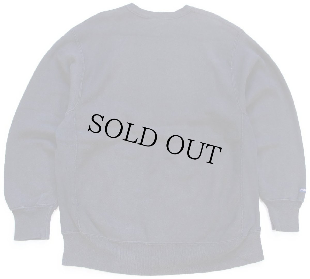 画像2: 90s USA製 JANSPORTジャンスポーツ VANDERBILT 刺繍 リバースウィーブ スウェット 黒 フェード XL (2)