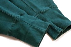 画像7: USA製 CAMBERキャンバー 無地 リバースウィーブ スウェットパーカー 緑★フーディー (7)