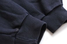 画像6: 90s USA製 SALEM NFL JACKSONVILLE JAGUARS ひび割れプリント 前V スウェット 黒 フェード XL (6)