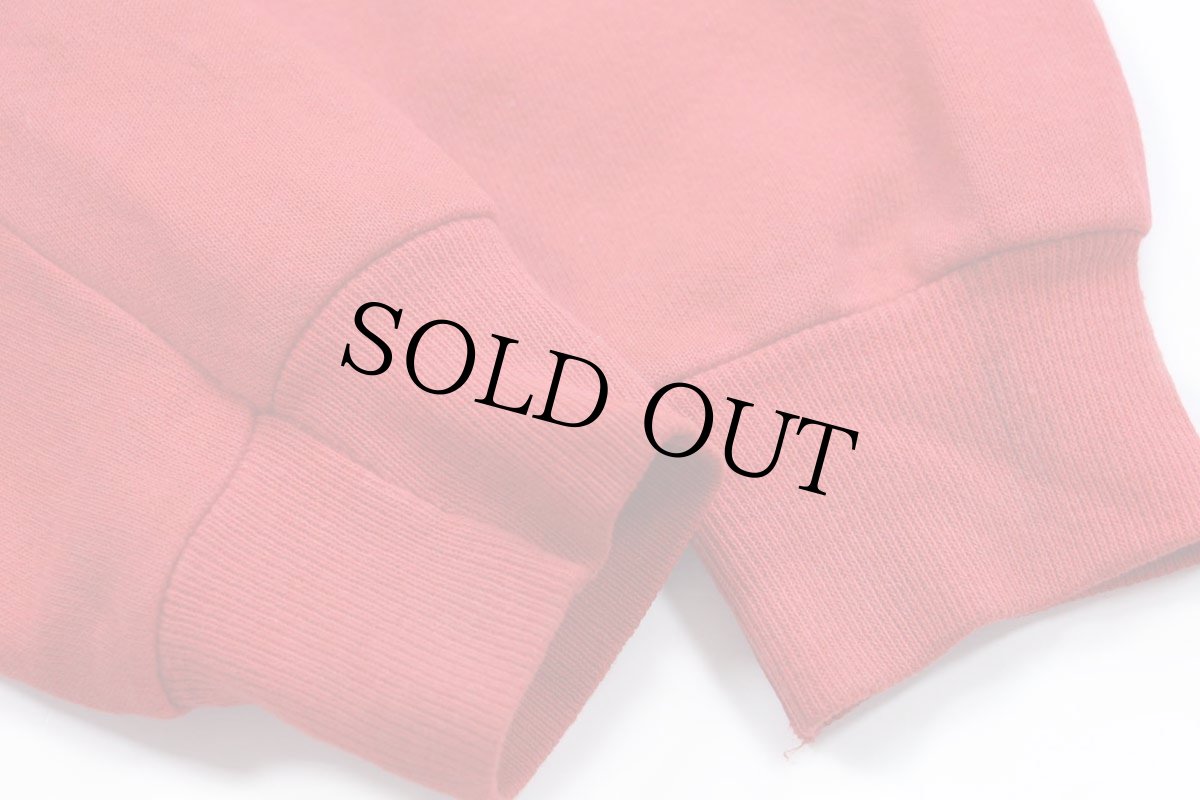 画像5: 80s USA製 Hanes 無地 スウェット ジップパーカー 赤 S★フーディー ブランク (5)