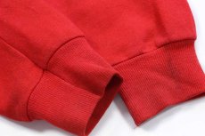 画像5: 80s USA製 Hanes 無地 スウェット ジップパーカー 赤 S★フーディー ブランク (5)
