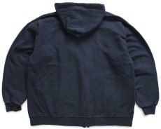 画像2: 00s Hanes Internal Audit Conference New York 2005 hp invent ロゴ スウェット ジップパーカー 黒 L★フーディー (2)