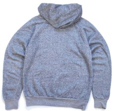 画像2: 80s USA製 DISCUS 無地 スウェットパーカー 杢グレー M★B フーディー ブランク (2)