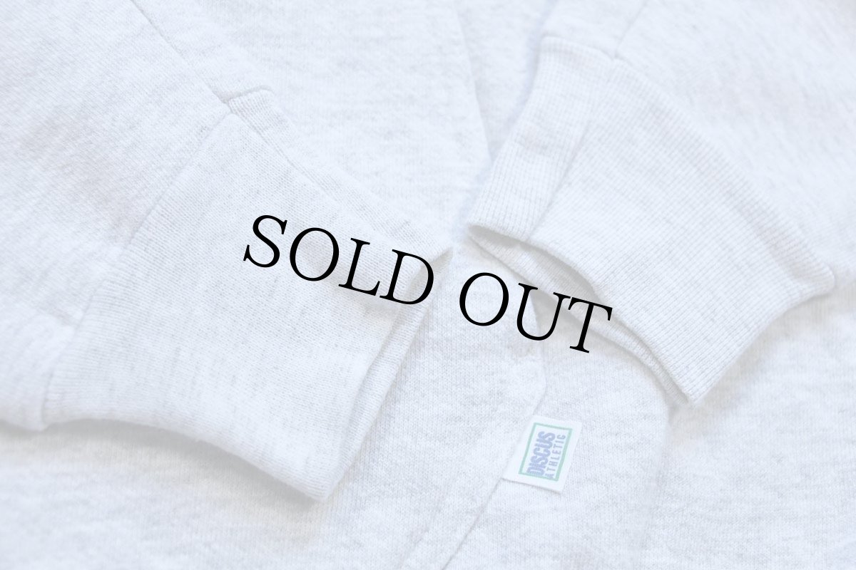 画像6: 90s USA製 DISCUS SENIOR WARRANT OFFICER TRAINING COURSE スウェットパーカー 杢ライトグレー XL★フーディー (6)