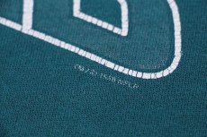 画像5: 90s USA製 Leeリー NFL PHILADELPHIA EAGLES ひび割れプリント スウェットパーカー 青緑 L★フーディー (5)