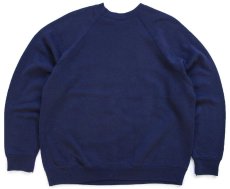 画像2: 80s USA製 DISCUS NOTRE DAME スウェット 紺 L (2)