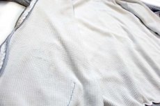 画像5: 80s McGREGORマクレガー ワンポイント ペンキ飛び サーマルライナー スウェット ジップパーカー 杢グレー★フーディー (5)