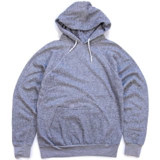90s USA製 RUSSELLラッセル 無地 スウェットパーカー 杢ライトグレー L