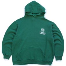 画像1: 80s USA製 RUSSELLラッセル Fickling & Walker スウェットパーカー 緑 XL★フーディー (1)