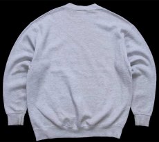 画像2: 90s USA製 Leeリー HARVARD HOCKEY スウェット 杢グレー M (2)