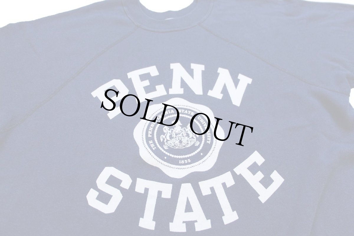 画像3: 80s USA製 Championチャンピオン PENN STATE スウェット 紺 XL (3)