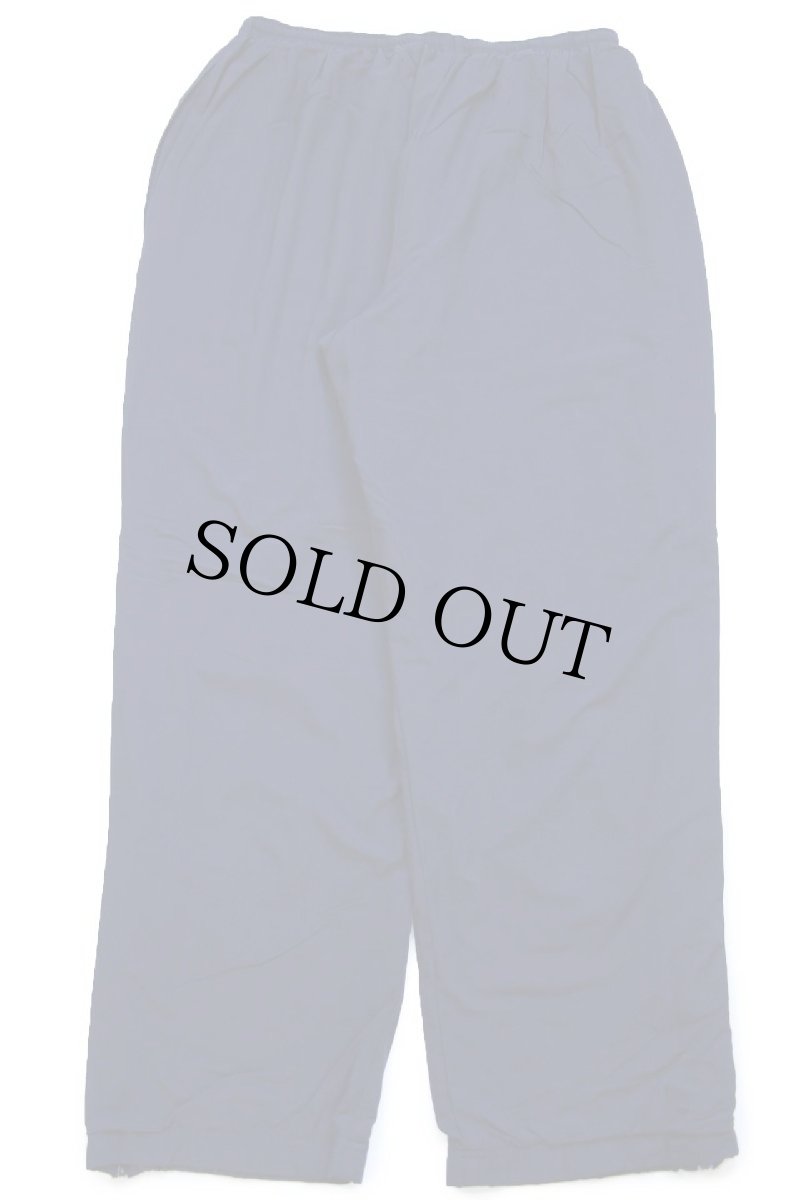 画像3: 16 米軍 U.S.NAVY RUNNING SUIT トレーニング ナイロンパンツ 紺 M/S★02 (3)