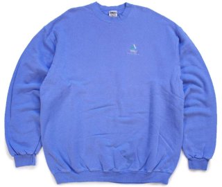 70s Velva Sheen HUGHSTON MUSTANGS 半袖スウェット 薄黄 キッズS