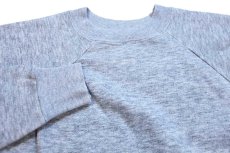 画像3: 80s UNKNOWN 無地 スウェット 杢グレー★ブランク (3)