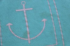 画像4: 80s USA製 RUSSELLラッセル AVALON アンカーマーク 前V スウェット ミント L (4)