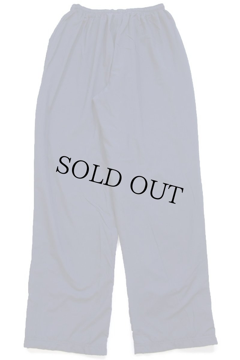 画像3: 16 米軍 U.S.NAVY RUNNING SUIT トレーニング ナイロンパンツ 紺 S/S★01 (3)
