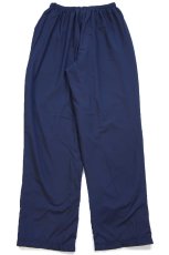 画像3: 16 米軍 U.S.NAVY RUNNING SUIT トレーニング ナイロンパンツ 紺 S/S★01 (3)