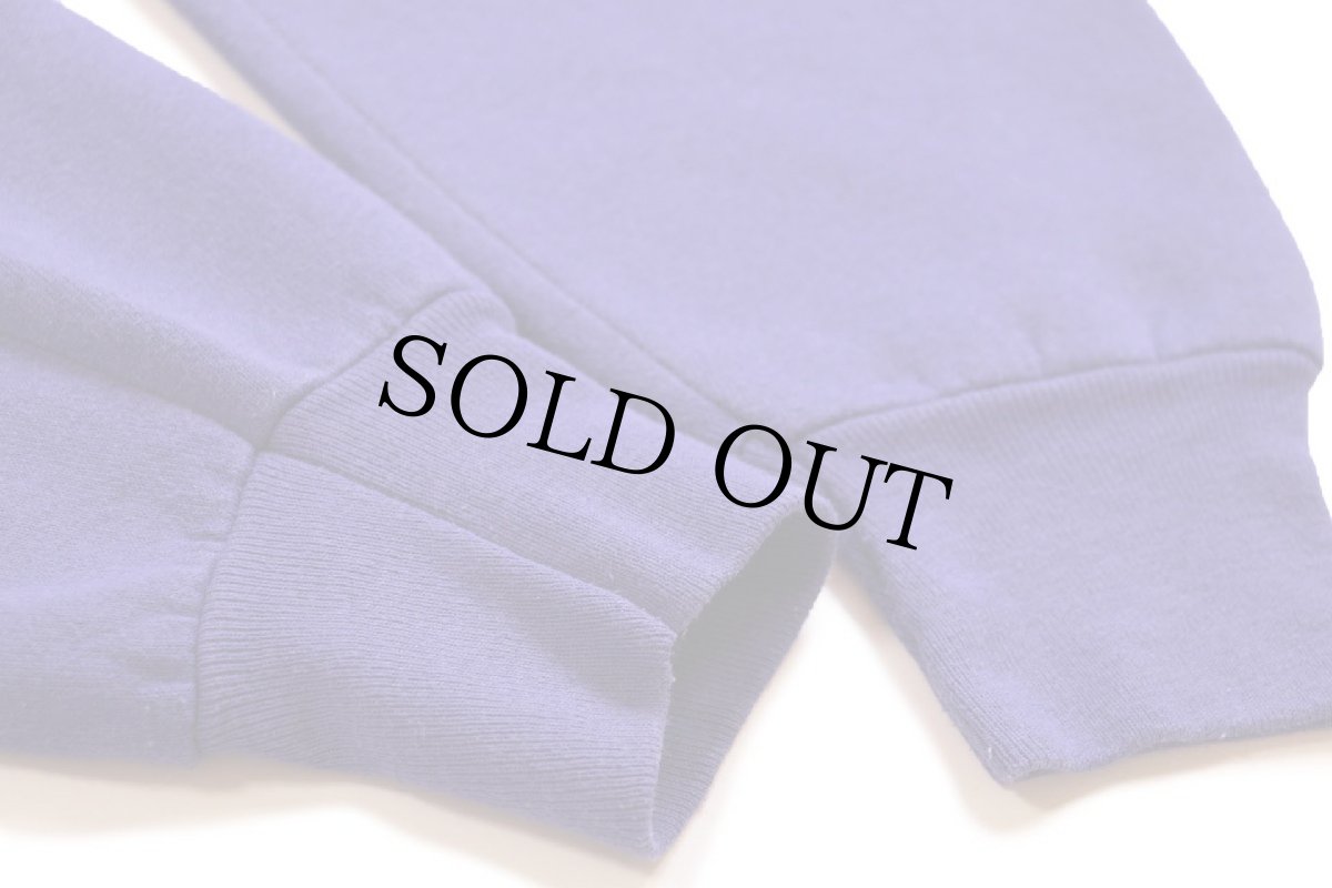 画像6: 80s USA製 FRUIT OF THE LOOM 無地 スウェット 紫 XL★ブランク (6)