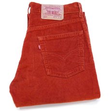画像1: 00s Levi'sリーバイス 505 コーデュロイパンツ レンガ W30 L30 (1)