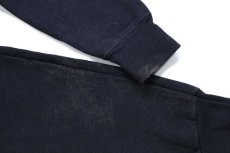 画像5: 90s USA製 FRUIT OF THE LOOM 無地 スウェット 黒 S★ブランク (5)