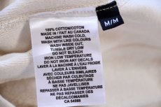 画像4: カナダ製 無地 コットン リバースウィーブ スウェット 生成り M★ブランク (4)