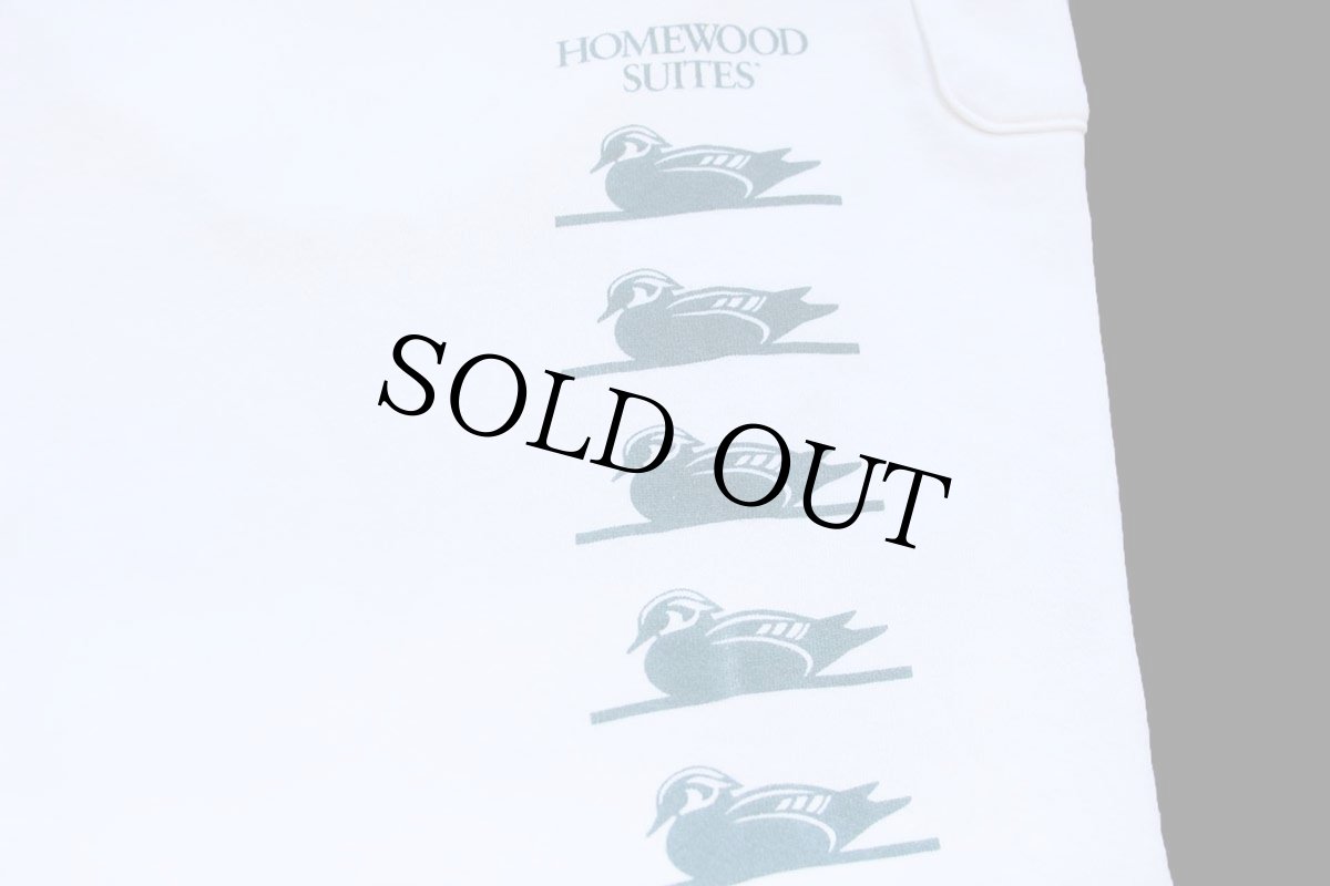 画像7: 90s USA製 HOMEWOOD SUITES ダック スウェットパンツ 白 XL★RUSSELLラッセル (7)