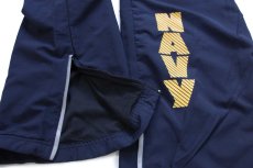 画像7: 16 米軍 U.S.NAVY RUNNING SUIT トレーニング ナイロンパンツ 紺 S/S★01 (7)