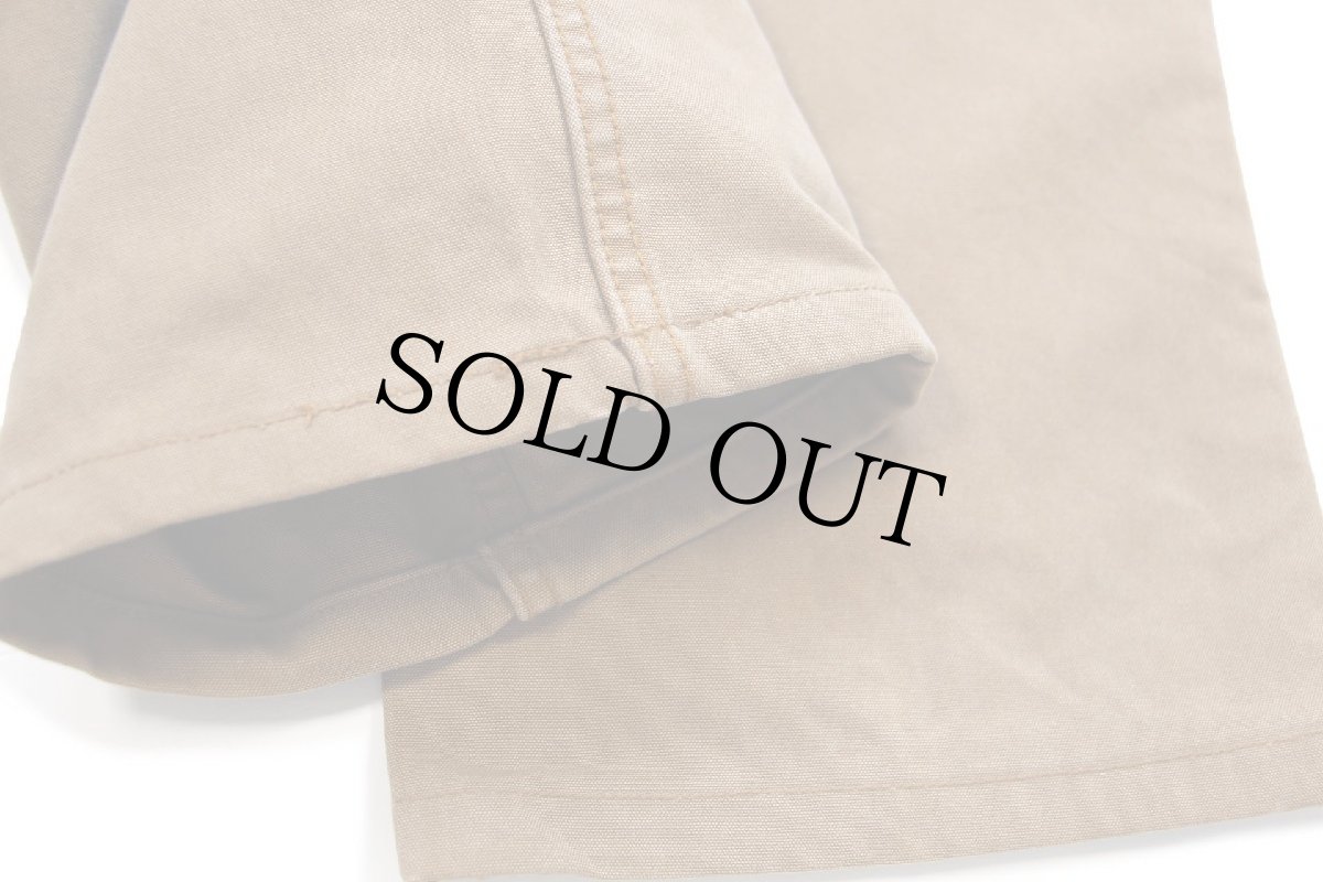 画像9: 00s ポロ ラルフローレン ダブルニー コットン ダック地 ワークパンツ 茶 W38★A (9)