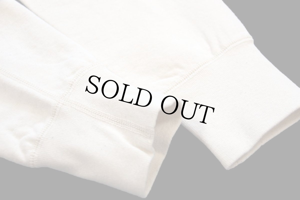 画像5: カナダ製 無地 コットン リバースウィーブ スウェット 生成り M★ブランク (5)