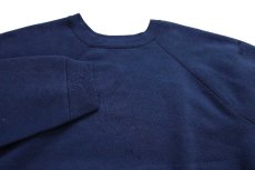 画像3: 80s USA製 DISCUS 無地 スウェット 紺 フェード XXL★特大 ブランク (3)