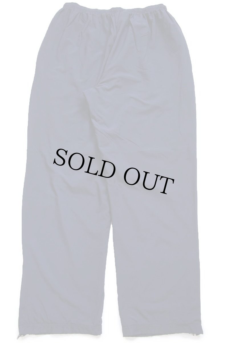 画像3: 16 米軍 U.S.NAVY RUNNING SUIT トレーニング ナイロンパンツ 紺 L/R★04 (3)