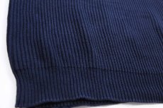画像5: L.L.Bean 無地 コットンニット セーター 濃紺 XL-R (5)