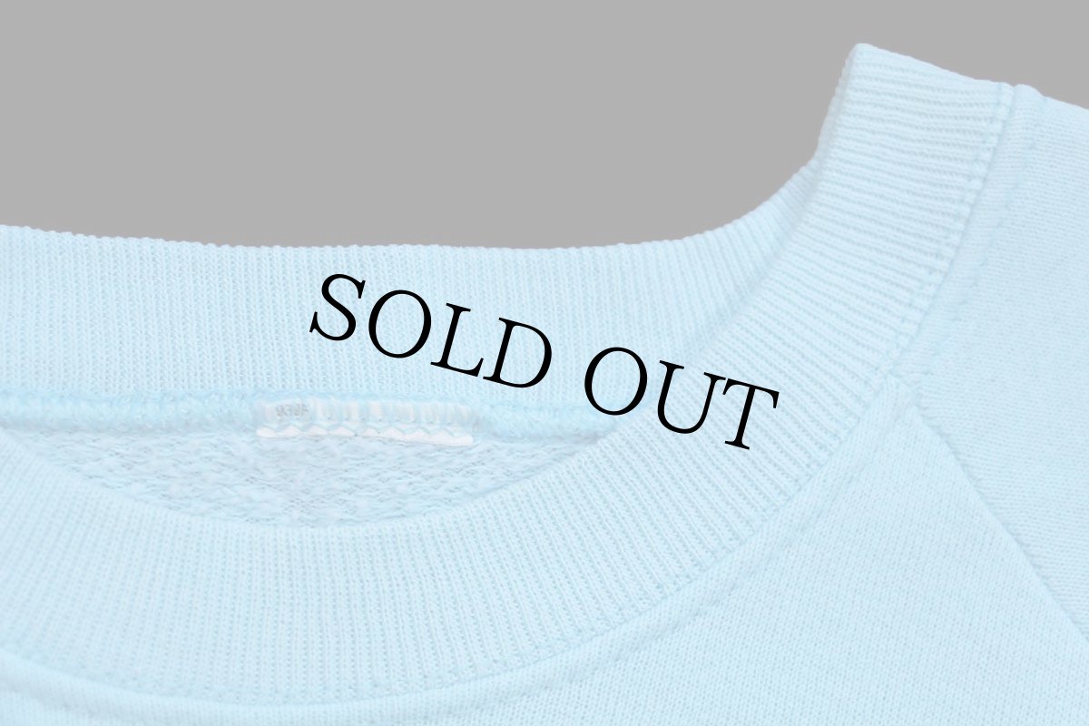 画像4: 80s My CAT Walks All Over Me! 足型 スウェット 水色 (4)